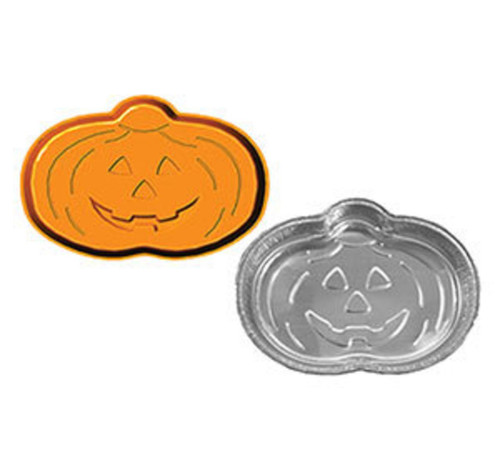 Pumpkin Shaped Pan 100ct View Product Image