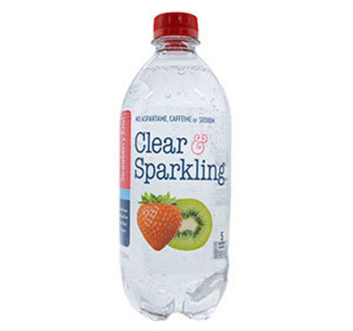 Strawberry Kiwi Clear & Sparkling Water 6/4pk 20oz View Product Image