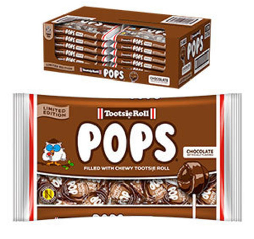 Chocolate Tootsie Pops 24/13.2oz View Product Image