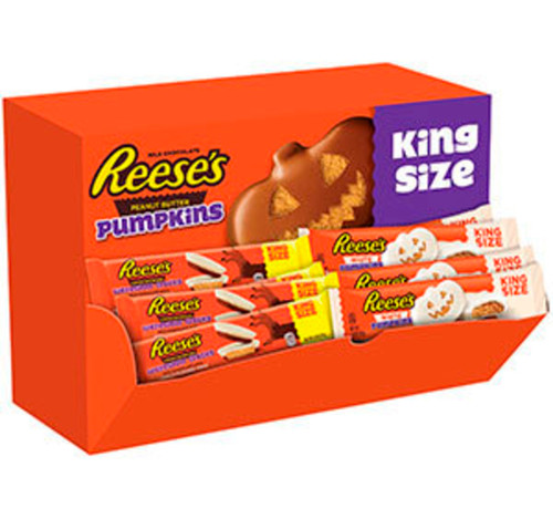 Assorted King Size Pumpkin Display 84ct View Product Image