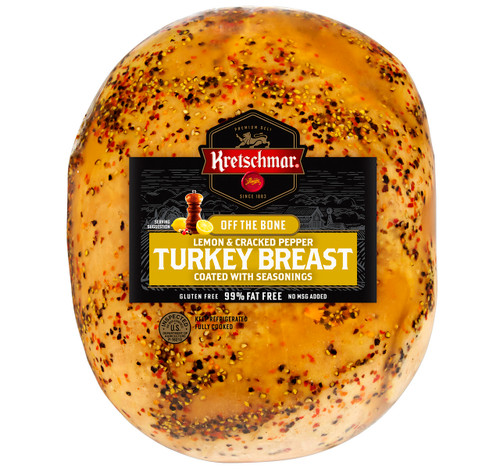 Lemon & Cracked Pepper Turkey Breast 2/5lb View Product Image