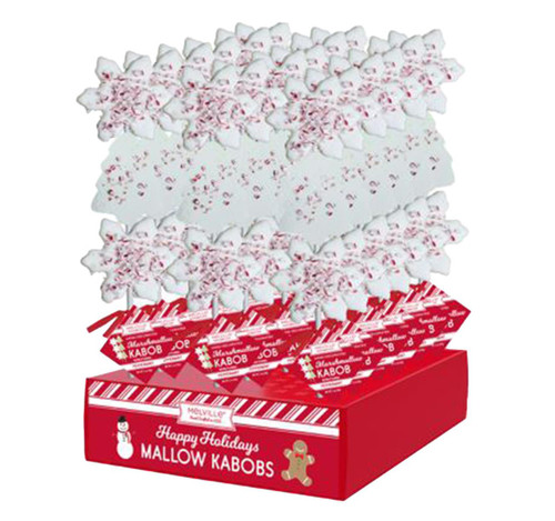 Tree/Snowflakes Marshmallow Kabobs 18ct View Product Image