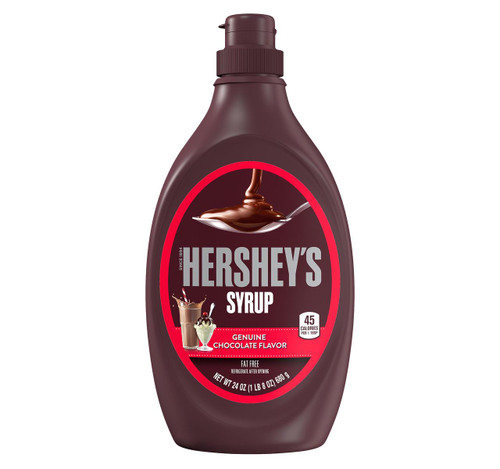 Hershey's Chocolate Syrup Bottle 24/24oz View Product Image