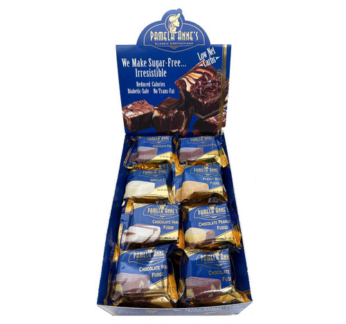 Wrapped Assorted Sugar-Free Fudge 24/2oz View Product Image