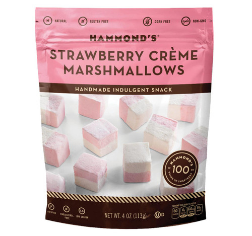 Strawberry Creme Marshmallows 12/4oz View Product Image
