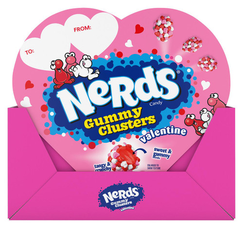 Nerds Gummy Clusters Heart Box 9/6oz Nerds Gummy Clusters Heart Box 9/6oz