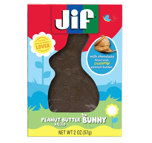 Jif Peanut Butter Filled Bunny 18/2oz Jif Peanut Butter Filled Bunny 18/2oz