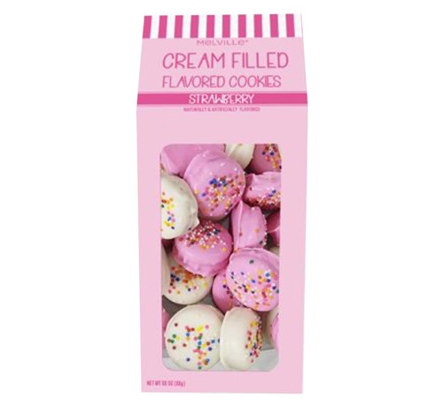 Strawberry Cream Filled Cookies 12/5oz Strawberry Cream Filled Cookies 12/5oz