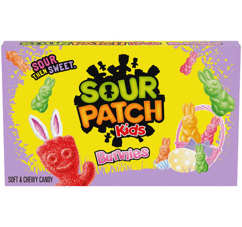 Sour Patch Kids Bunnies Theater Box 12/3.1oz Sour Patch Kids Bunnies Theater Box 12/3.1oz