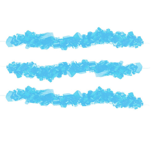 Light Blue Cotton Candy Rock Candy Strings 5lb Light Blue Cotton Candy Rock Candy Strings 5lb