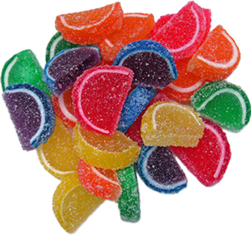 Mini Assorted Fruit Jelly Slices 6/5lb View Product Image