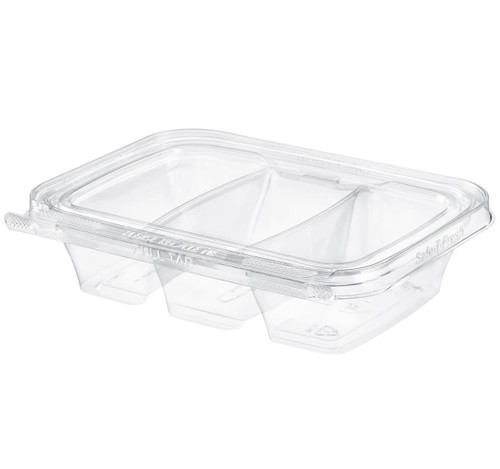 3-Compartment Clamshell 192/16oz 3-Compartment Clamshell 192/16oz
