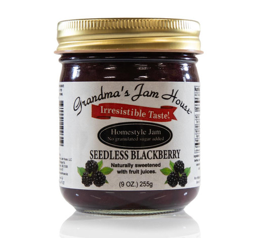 Low Sugar Seedless Blackberry Jam 12/9oz Low Sugar Seedless Blackberry Jam 12/9oz