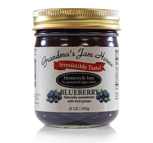 Low Sugar Blueberry Jam 12/9oz Low Sugar Blueberry Jam 12/9oz