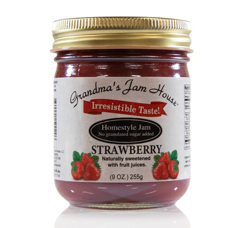 Low Sugar Strawberry Jam 12/9oz