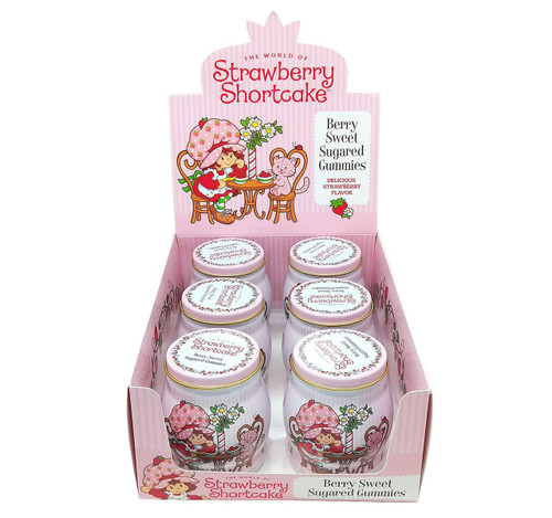 Strawberry Shortcake Sugared Gummies Tin 6ct