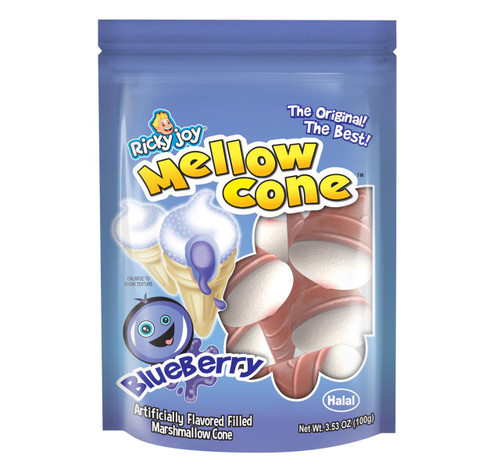 Blueberry Mellow Cone 18ct