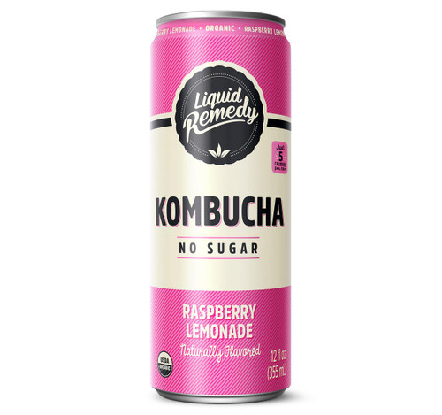 Raspberry Lemonade Kombucha 12/12oz