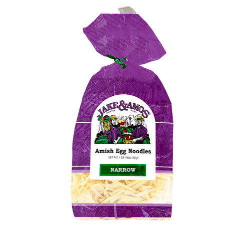J&A Narrow Egg Noodles 12/16oz