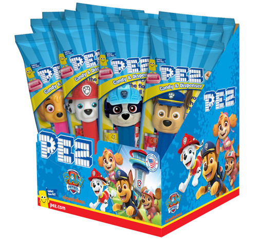 12ct Paw Patrol Pez Disp