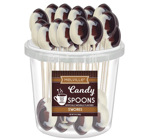 S'mores Candy Spoons Tub 1/50ct