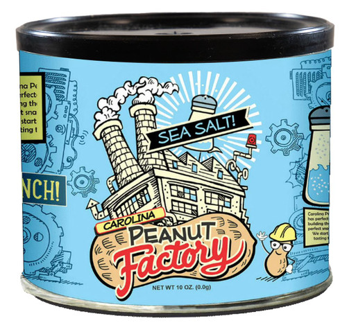 Sea Salt Peanuts 6/10oz