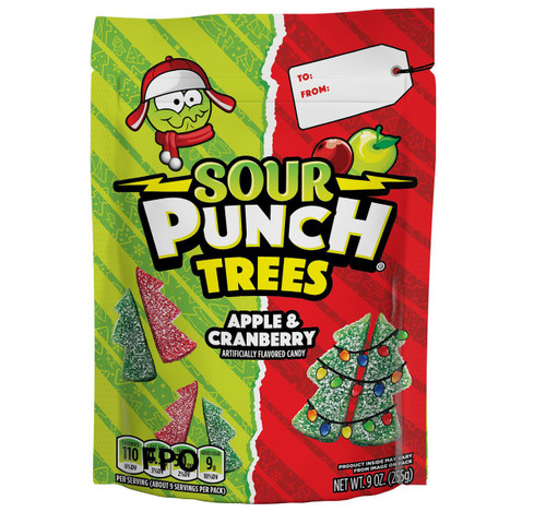 Apple & Cranberry Sour Punch Trees 6/9oz