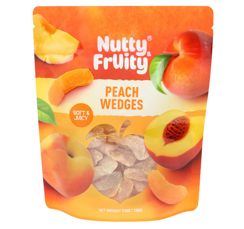 8/7oz Peach Wedges Naf Bag