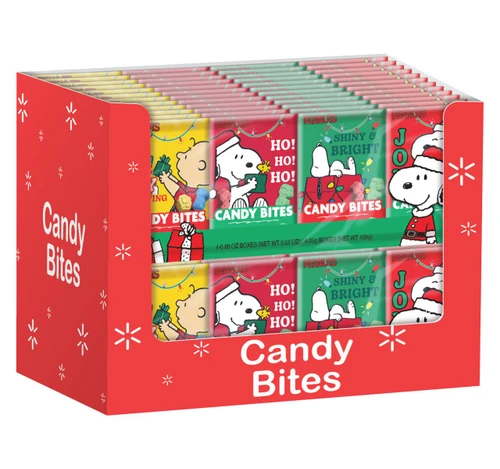 4pk Peanuts Candy Bites 24/3.52oz