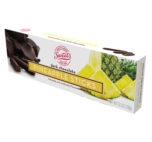Dark Chocolate Pineapple Sticks 12/10.5oz