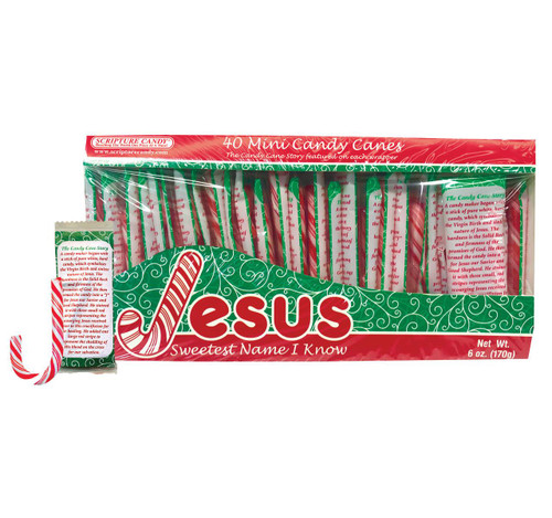 Mini Candy Canes 24/6oz