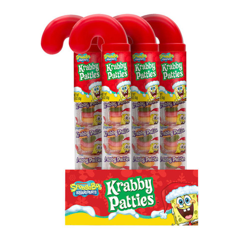 Krabby Patties Cane Tube 12/1.6oz