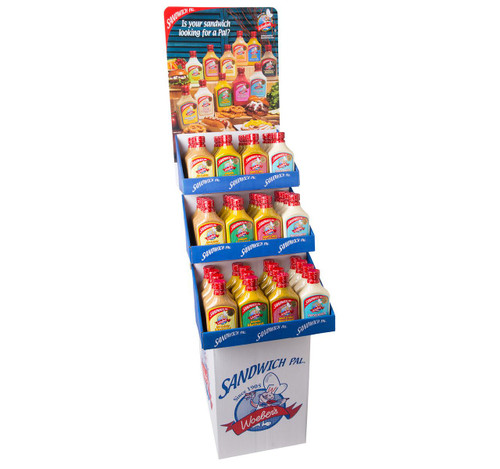Sandwich Pal 4-Flavor Shipper 48ct