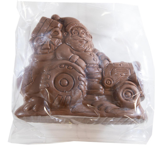 Milk Chocolate Santa on Tractor 6/14oz