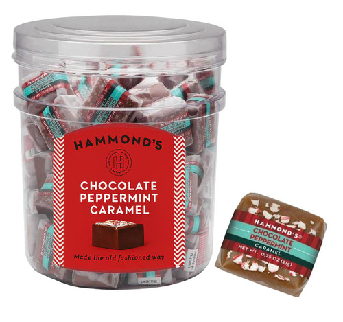 Chocolate Peppermint Caramel Tub 80ct