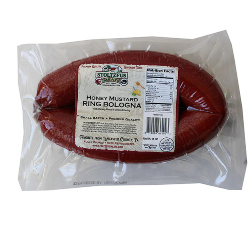 Honey Mustard Ring Bologna 15/15oz