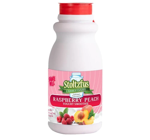 Raspberry Peach Yogurt Smoothie 9/9oz View Product Image