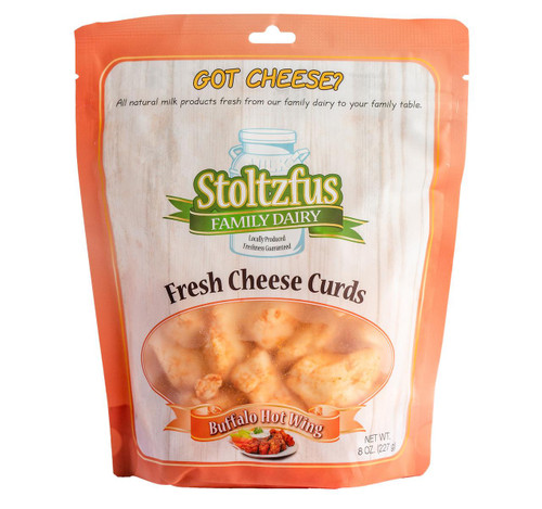 Buffalo Hot Wing Cheese Curds 6/8oz View Product Image