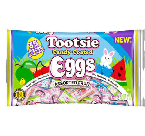 12/7.5oz Tootsie Fruit Eggs