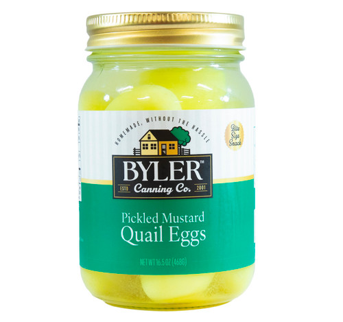Pickled Mustard Quail Eggs 12/16.5oz