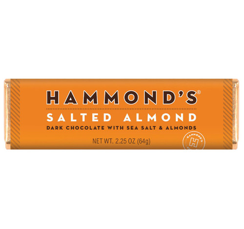 Dark Chocolate Salted Almond Bar 12/2.5oz