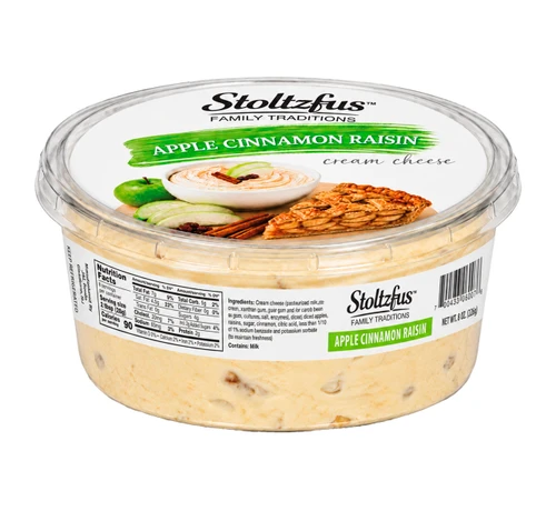Apple Cinnamon Raisin Cream Cheese 12/8oz
