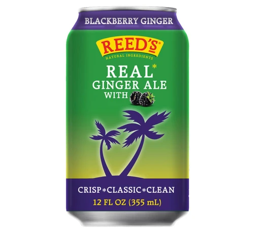 Blackberry Ginger Ale 6/4pk 12oz