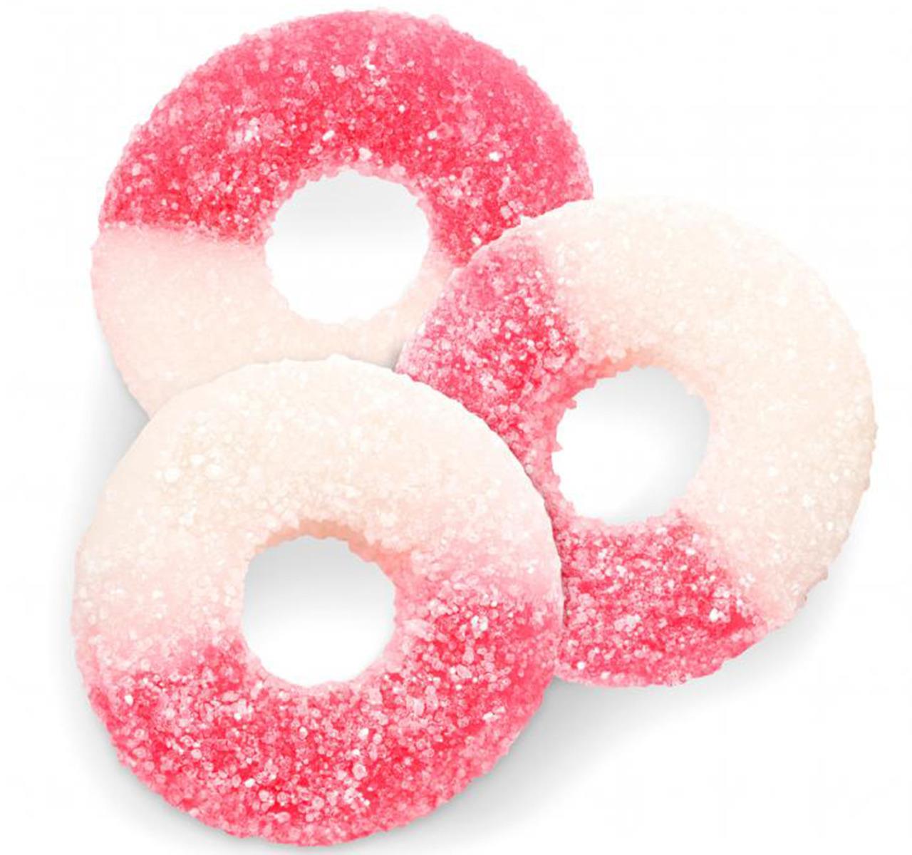Gummi Watermelon Rings 4/4.5lb
