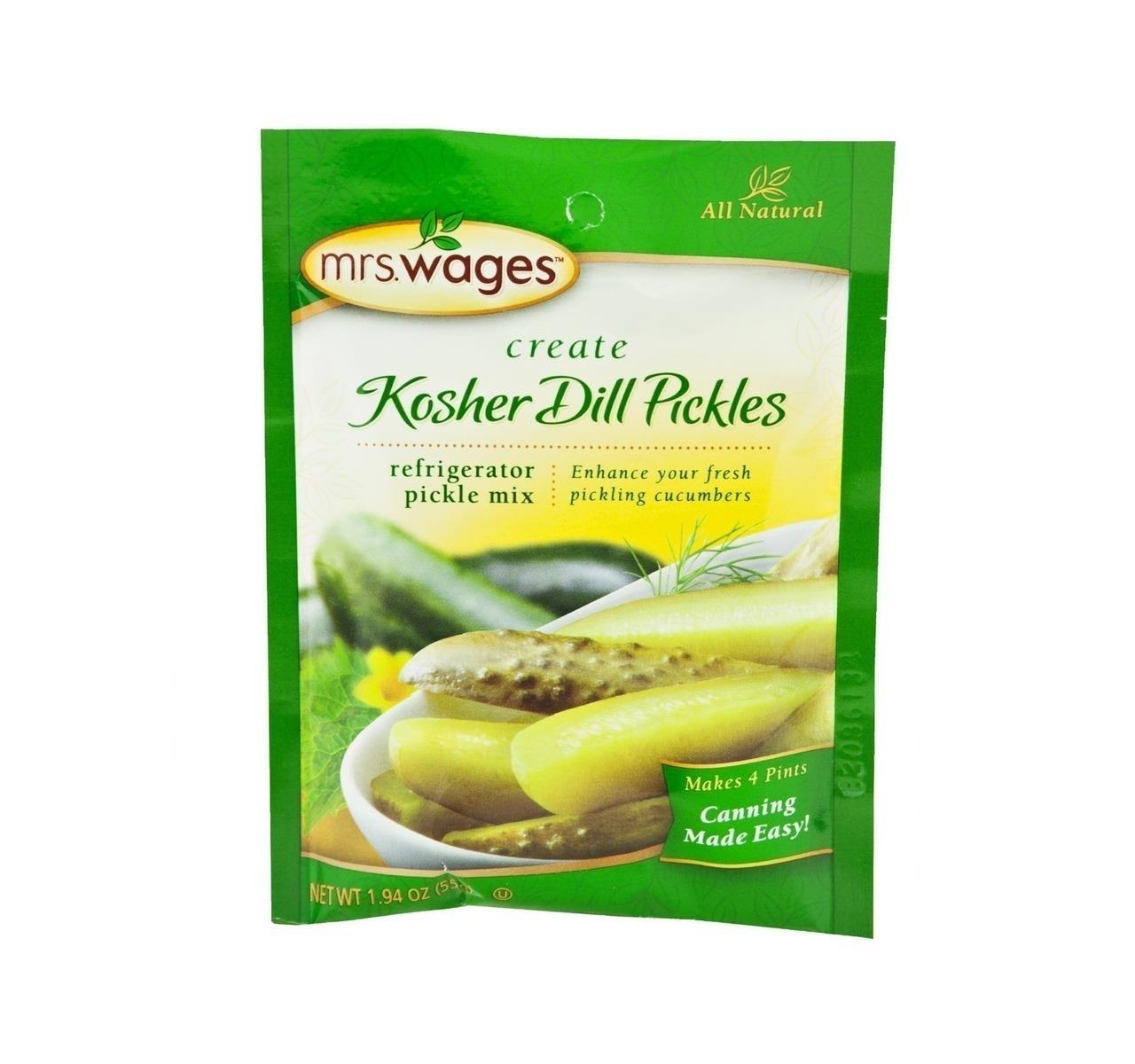 Kosher Dill Refrigerator Pickle Mix 12/1.94oz
