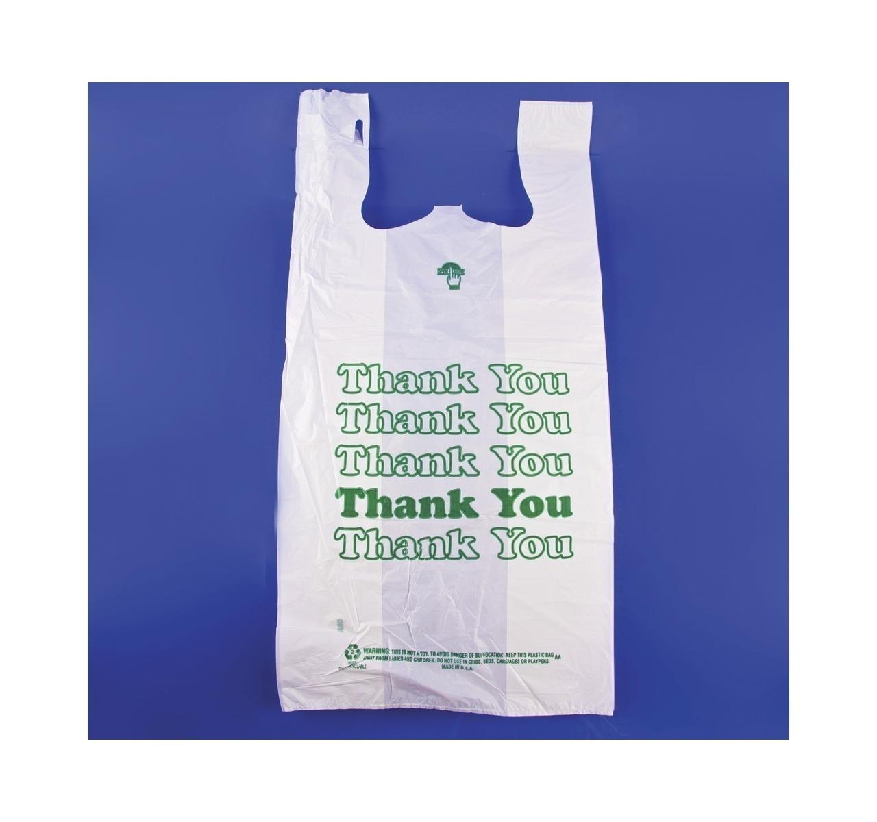 T-Shirt Style Thank You Carry-Out Bags .49mil | BJ's Wholesale Club - View #2