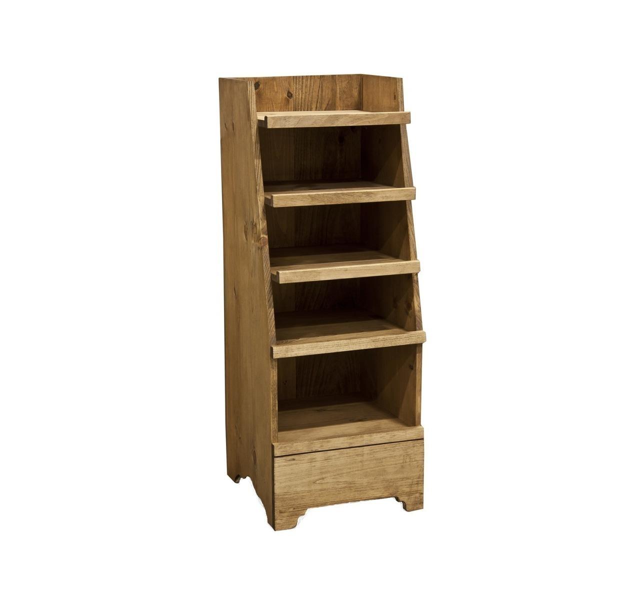 Display In Mini Rack Mini Wooden Display Rack 47Hx17.5Wx17.5D 1ct