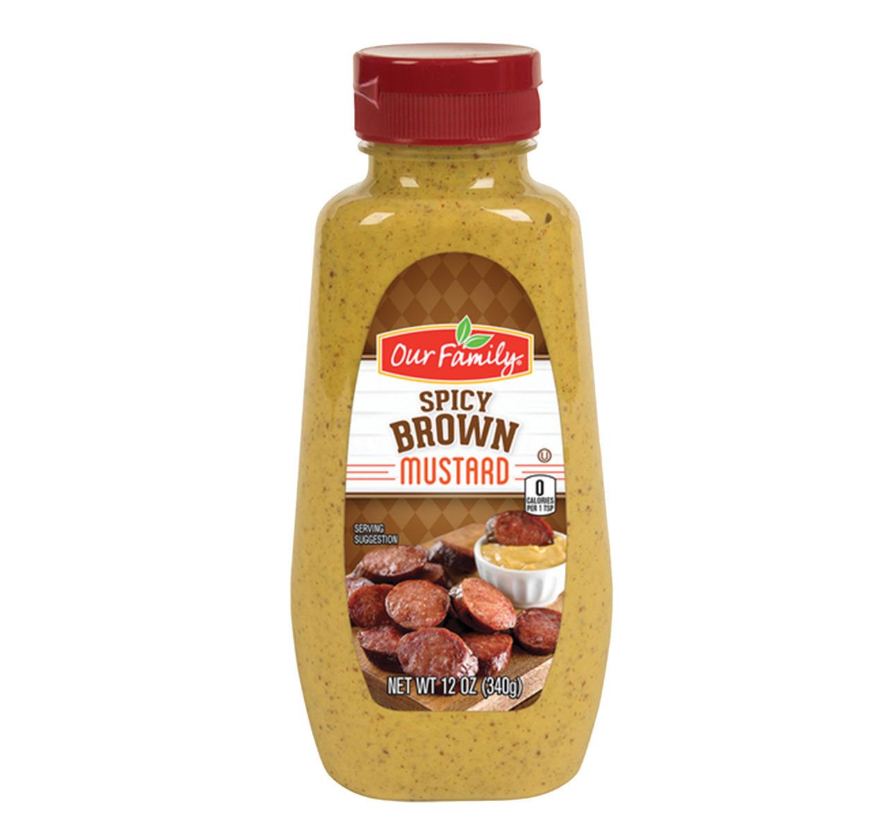 Spicy Brown Mustard 12/12oz