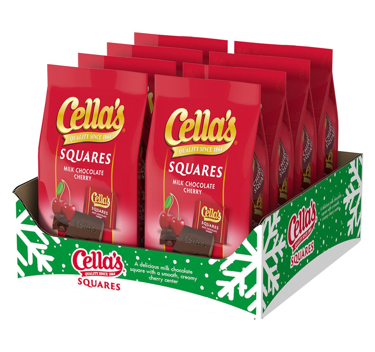 Cella's Milk Chocolate Cherry Squares 8/7.9oz