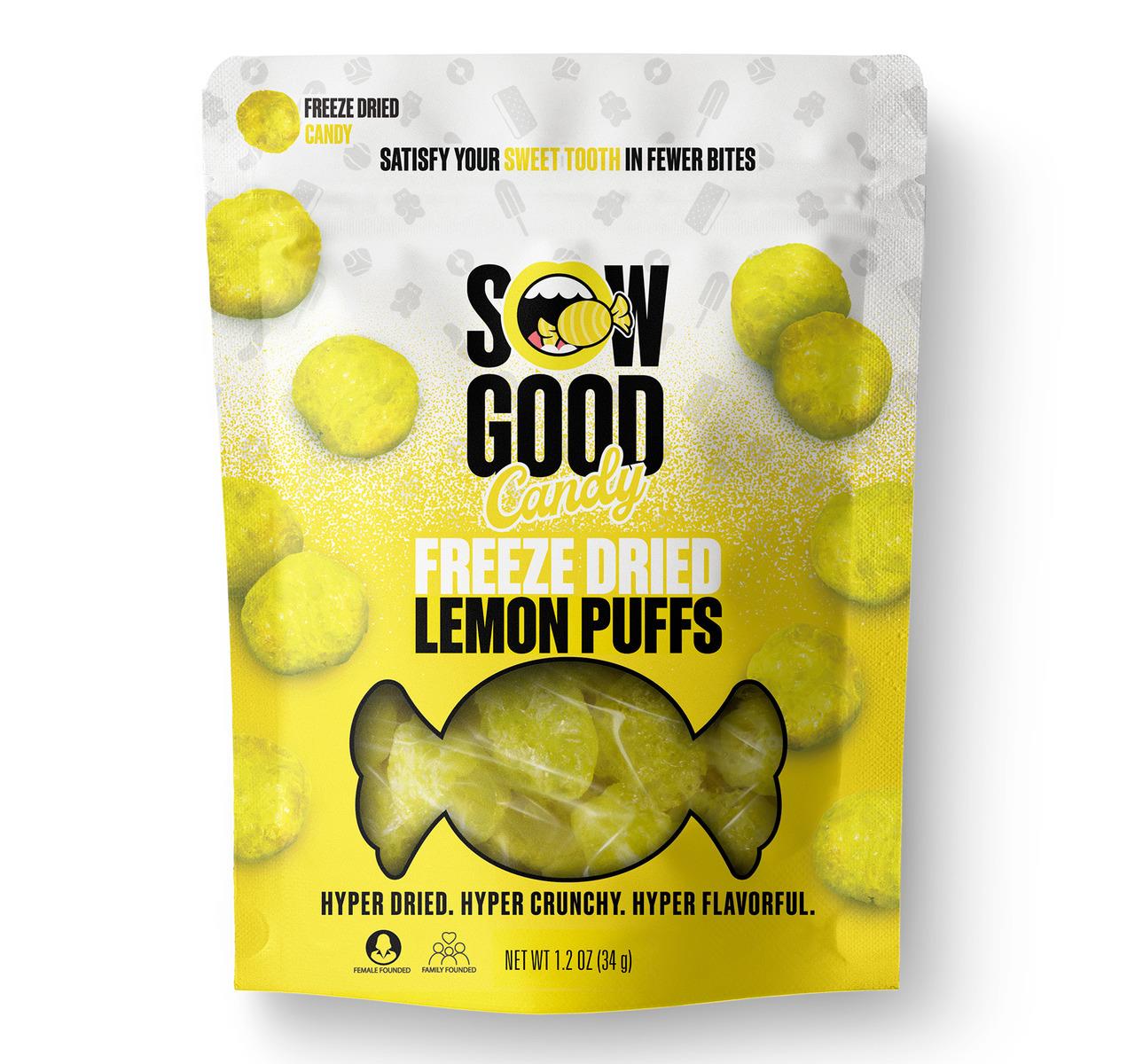 Lemon Square Rice Puffs Lemon Puffs 24/1.9oz